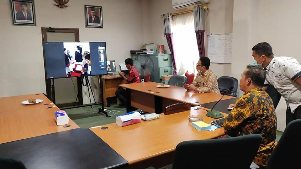 Bupati Tana Tidung Kembali Memantau Pos Jaga Penanganan Covid-19