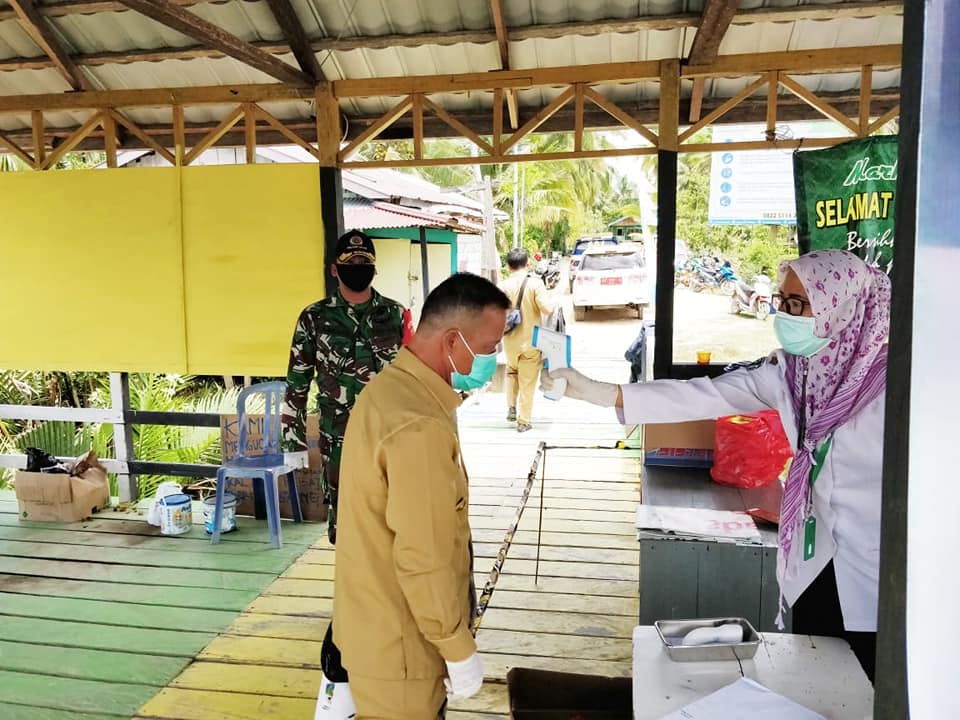 Giat Gugus Tugas Percepatan Penanganan Covid-19 Hari Senin