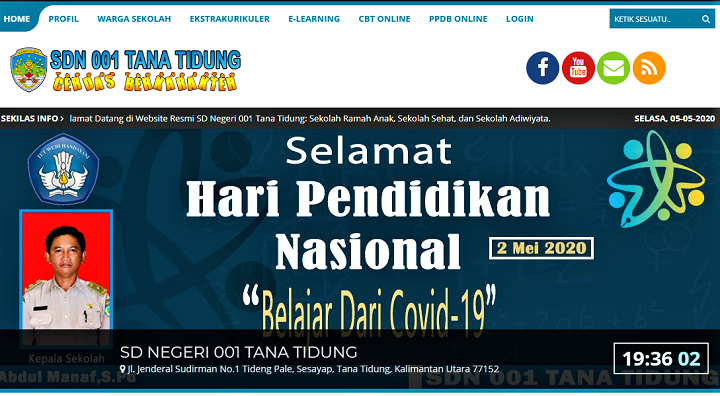 SD Negeri 001 Tana Tidung Berinovasi Di Tengah Pandemi Covid-19
