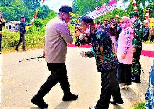 Kunjungan Kerja Kapolda Kaltara dan Danrem 092/Maharajalila