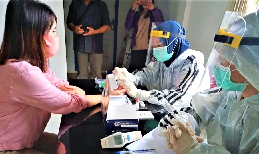 Puskesmas Muruk Rian Kembali Melakukan Rapid Diagnostig Test