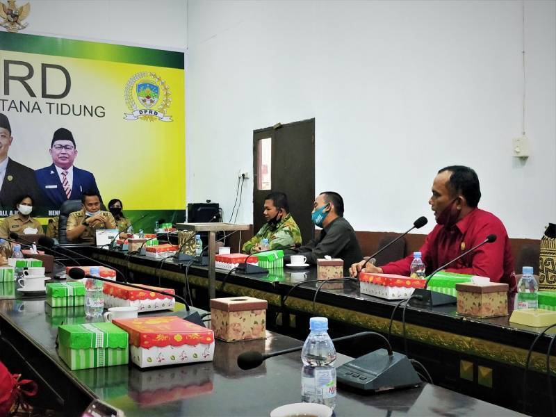 Kunjungan DPRD Nunukan Ke Tana Tidung
