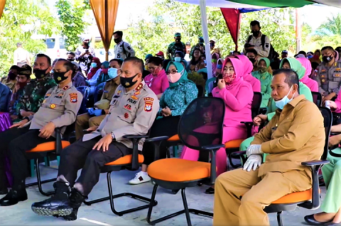 Kunjungan Kerja dan Silaturahmi serta Bhakti TNI & POLRI