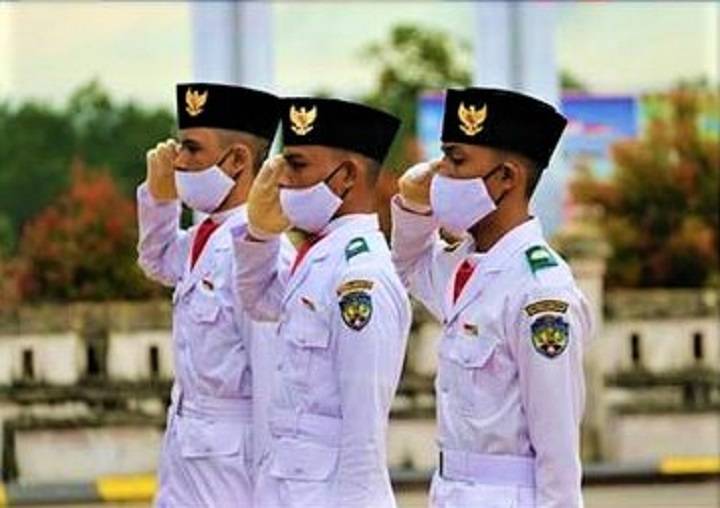 Upacara Peringatan Hari Ulang Tahun Ke-75