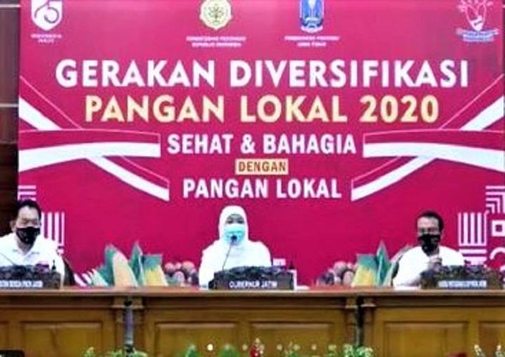 Video Conference antara Menteri Pertanian, Gubernur, Bupati, Walikota dan Kepala Dinas