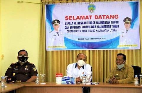 Kunjungan Kerja Kepala Kejaksaan Tinggi Kalimantan Timur dan Supervisi IAD