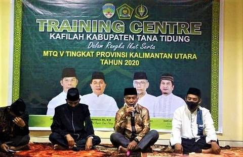 Kafilah Kabupaten Tana Tidung Melakukan Pemusatan Latihan