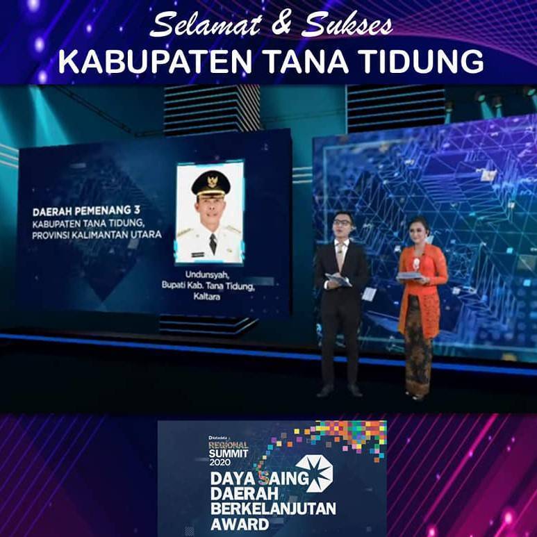 Kabupaten Tana Tidung Meraih Penghargaan
