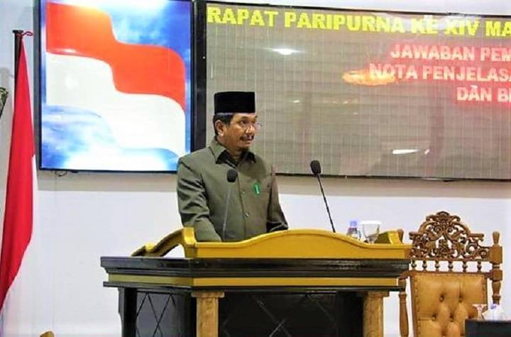 Rapat Paripurna Ke-XIV Masa Sidang III DPRD Tahun 2020