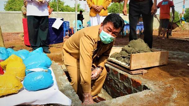 Peletakan Batu Pertama Pembangunan Vihara Dhamma Phala Kabupaten Tana Tidung