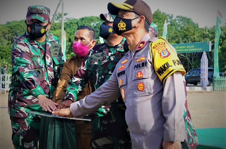 Peresmian KODIM 0914TNT Tana Tidung