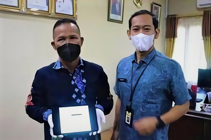 Bupati Lakukan Pelaporan SPT Tahunan Orang Pribadi secara E-Filing