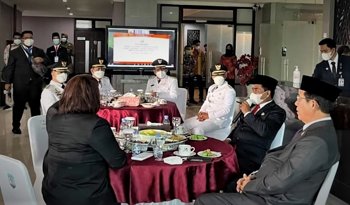 Coffee Morning Sebelum Prosesi Pelantikan Bupati dan Wakil Bupati