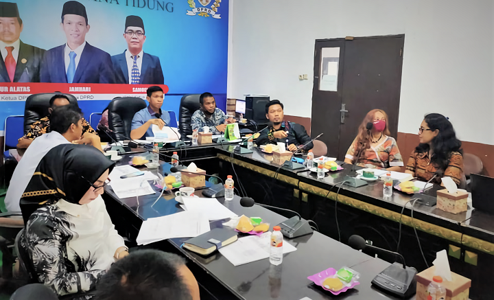 DPRD Kabupaten Tana Tidung dan PUPRPKP Bahas Rencana Tata Ruang Wilayah