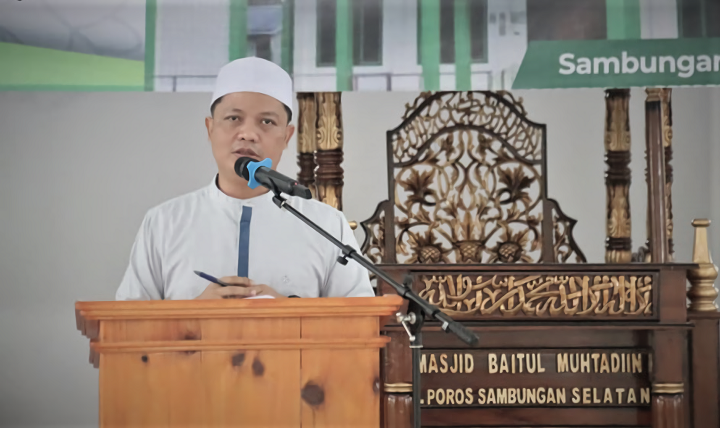 Peringatan Isra' Mi'raj Nabi Muhammad SAW 1442 H di Masjid Baitul Muhtadin