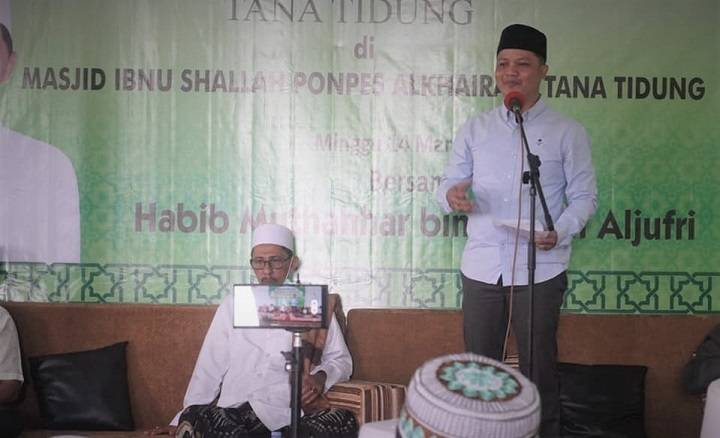 Peringatan Isra Mi'raj di Masjid Ibnu Shallah Pondok Pesantren Al-Khairat