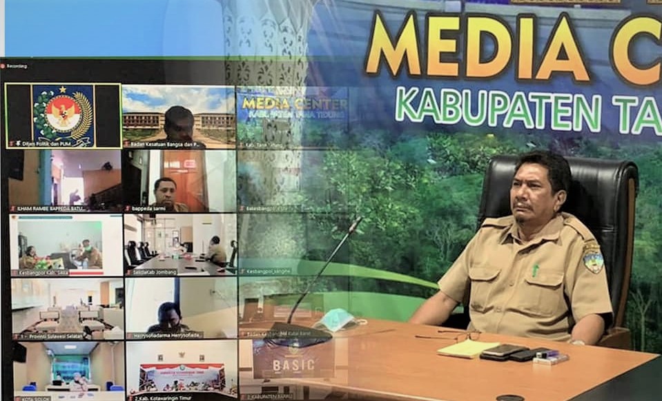 Rakor Secara Virtual Persiapan Pemda Mendukung Pelaksanaan Pemilu dan Pilkada Serentak Tahun