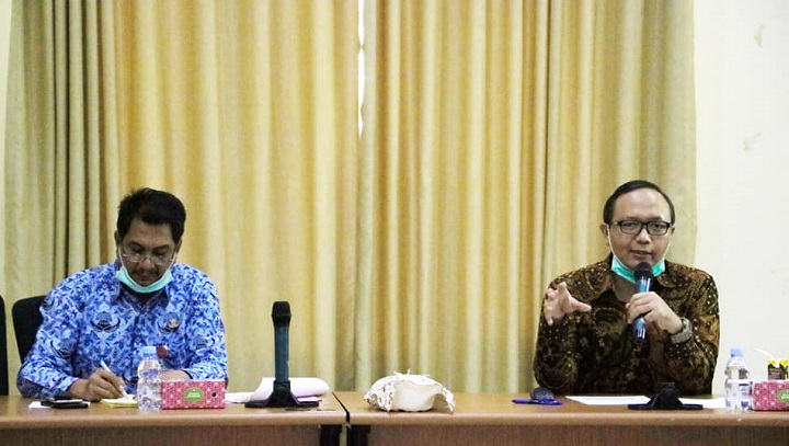 Rakor Evaluasi Pencegahan Korupsi Pemerintah Tana Tidung dengan KPK RI