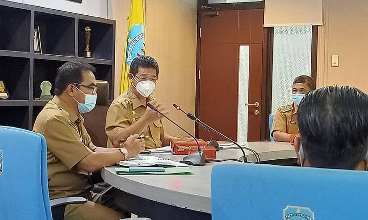 Tim TKPRD Tana Tidung Rapat Bersama Wakil Gubernur Kalimantan Utara