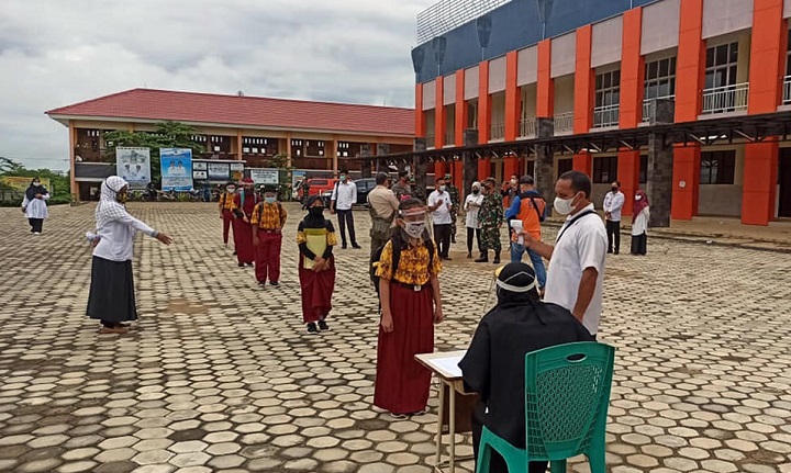 Simulasi Persiapan Pembelajaran Tatap Muka ke Sekolah SD dan SMP