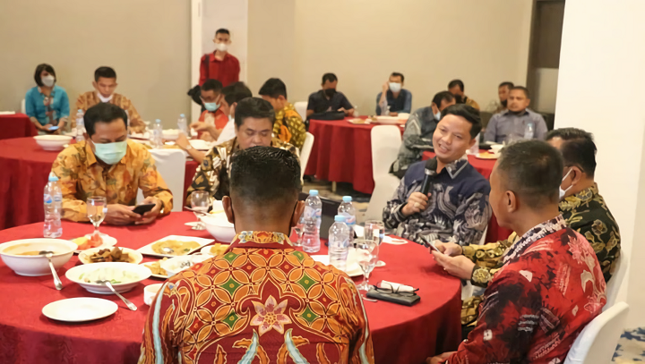 Bupati Tana Tidung Ibrahim Ali Pimpin Rapat Koordinasi Forum Komunikasi Pimpinan Daerah (FKPD)