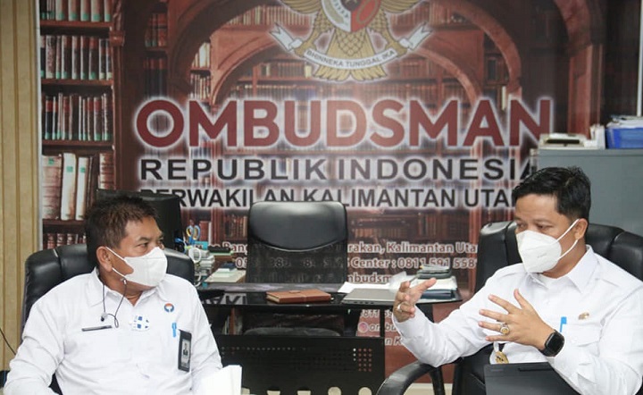 Pertemuan Bupati Tana Tidung dengan Kepala Ombudsman RI Perwakilan Provinsi Kalimantan Utara