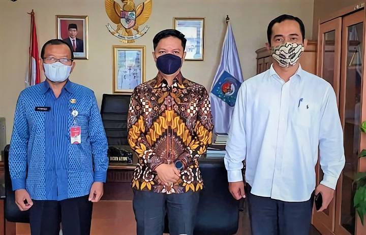 Bupati Lakukan Audiensi dengan Sekretaris Direktorat Jendral Bina Keuangan Daerah Kementerian Dalam Negeri