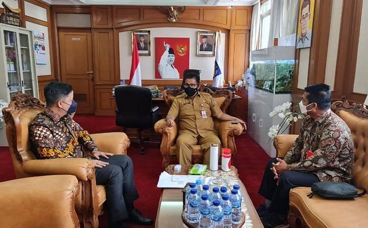 Bupati Audiensi bersama Direktur Jenderal Otonomi Daerah Kemendagri