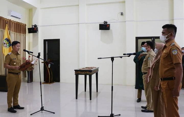 Bupati Tana Tidung Lantik Penjabat Kepala Desa