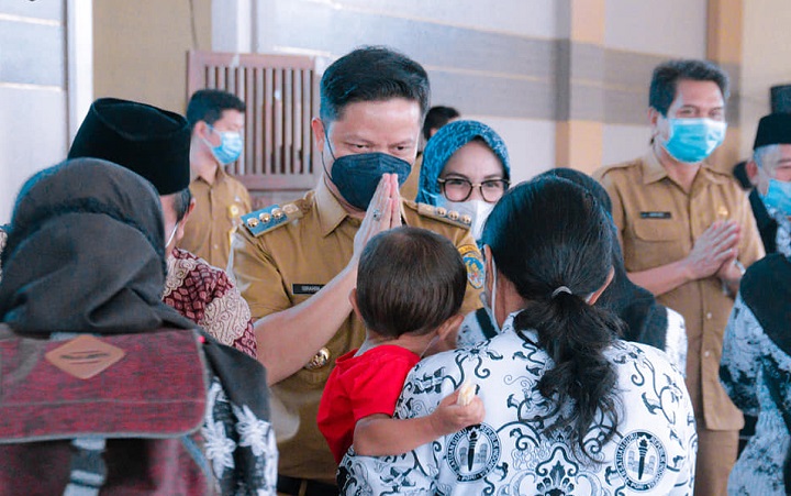 Halah BiHalal Bupati Tana Tidung Bersama Kepala Sekolah, Pendidik dan Tenaga Pendidik