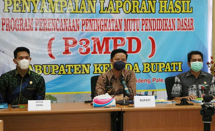 LOKAKARYA Penyampaian Laporan Hasil P3MPD Kepada Bupati Tana Tidung