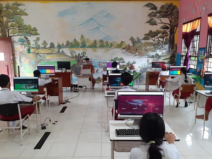 Praktik Digitalisasi SD Negeri 020 Tana Tidung