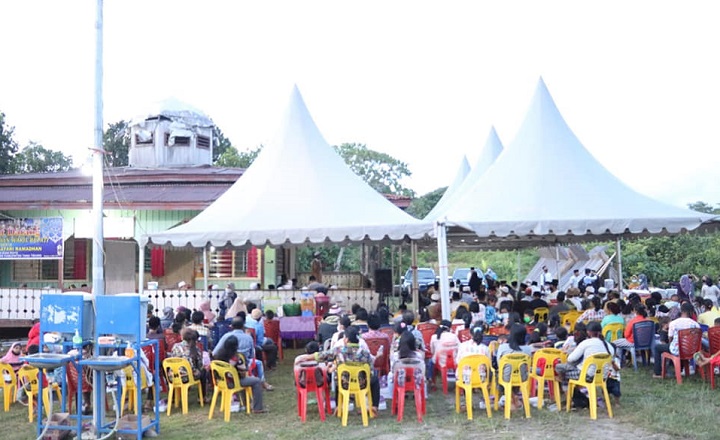 Safari Ramadhan 1442 Hijriyah Bupati Rombongan di Masjid Al-Jihad