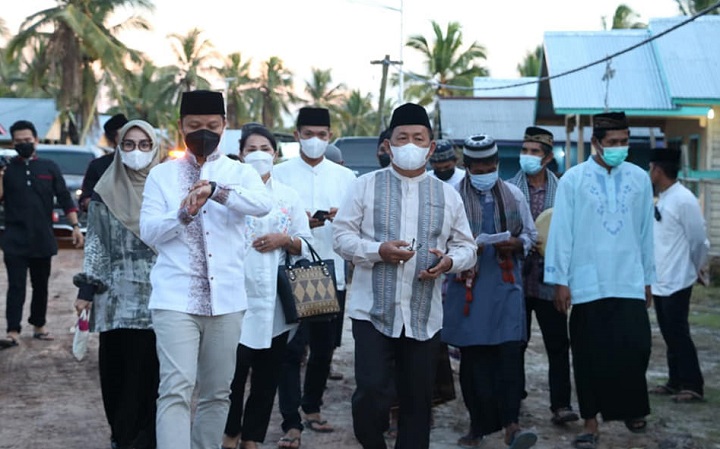 Safari Ramadhan 1442 Hijriah Bupati dan Wakil Bupati di Masjid Darun Naim