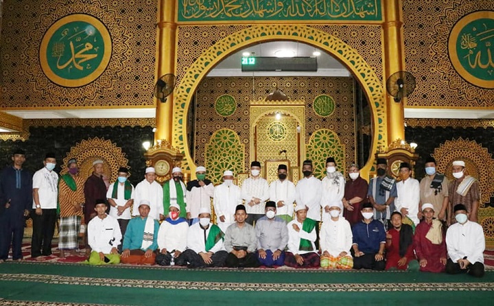 Safari Ramadhan 1442 Hijriyah Bupati dan Rombongan di Masjid Agung At-Taqwa