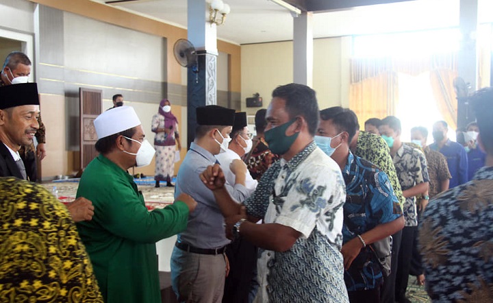 Halal Bihalal Bupati dan Wakil Bupati Tana Tidung Bersama Tenaga Kesehatan