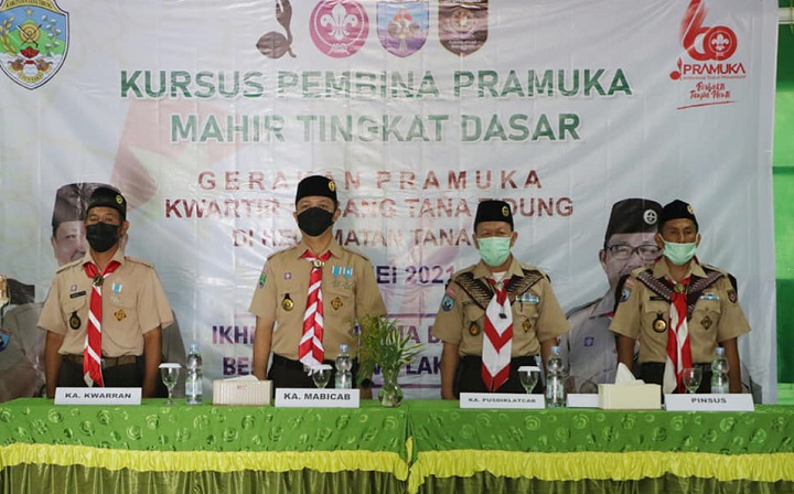 Acara Pembukaan Kursus Mahir Dasar (KMD) Pramuka