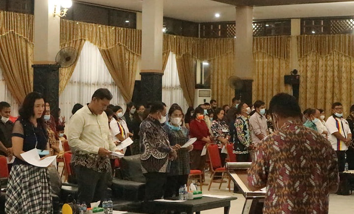 Ibadah Rutin Komunitas Kristen ASN di Lingkup Pemkab Tana Tidung