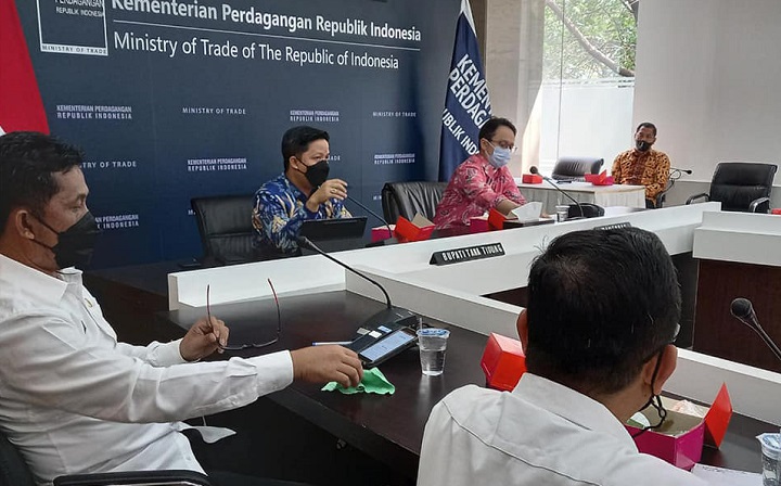 Audiensi Pemerintah Kab Tana Tidung Dengan Wakil Mentri Perdagangan