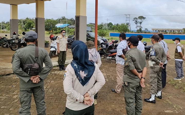 Penegakan Perbup Nomor 37 Tahun 2020 Oleh Tim Penegak Hukum dan Pendisiplinan