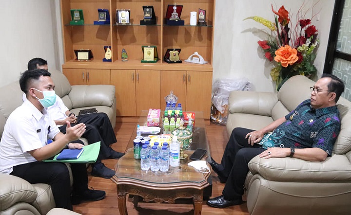 Penyuluh Narkoba BNNP Kalimantan Utara Melakukan Koordinasi dan Audiensi Dengan Wakil Bupati