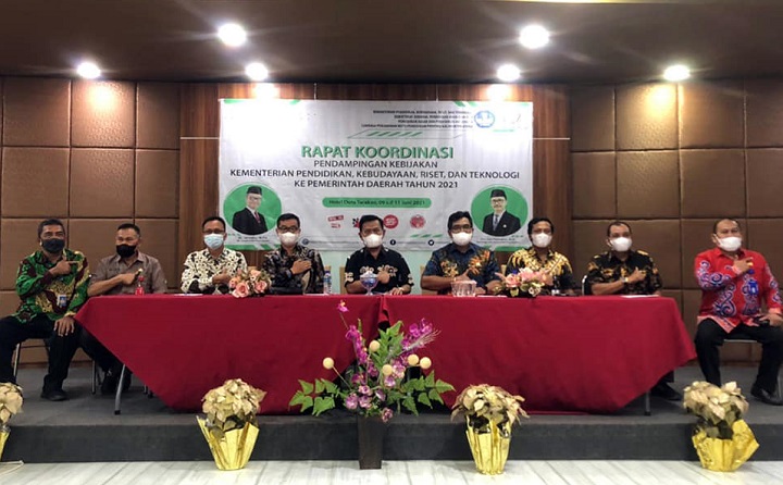 Pembukaan Pembelajaran Tatap Muka (PTM) Yang Dilakukan Kabupaten Tana Tidung