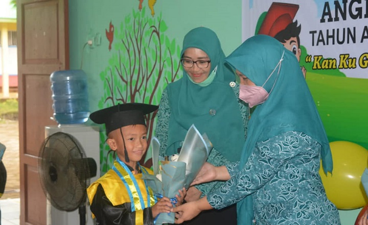 Pelapasan dan Wisuda Cilik Anak Paud Permata Bunda