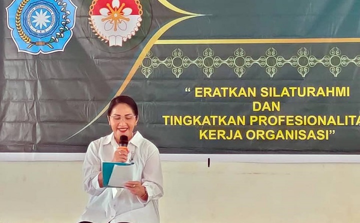 Tim Penggerak PKK dan Dharma Wanita Persatuan (DWP) Gelar Acara Halal Bihalal