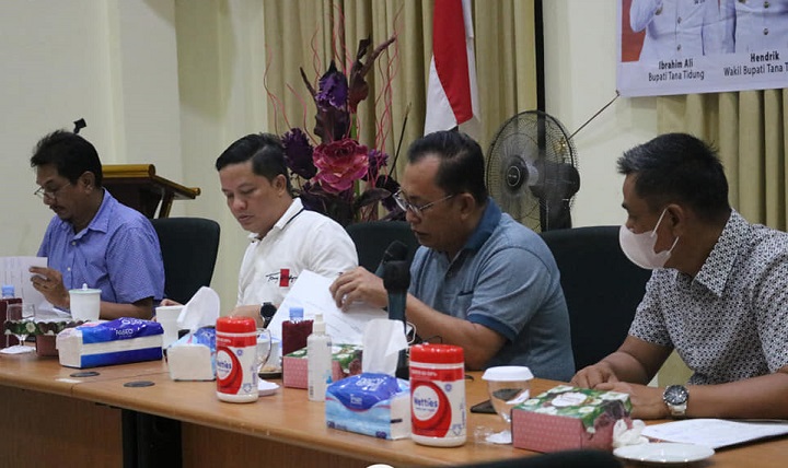 Rapat Koordinasi Pemilihan Kepala Desa Serentak Kabupaten Tana Tidung Tahun 2021