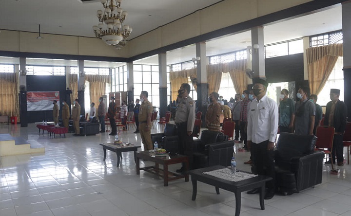 Deklarasi Damai Calon Kades Serta Pernyataan Sikap Menolak Sikap Money Politik Pada PILKADES