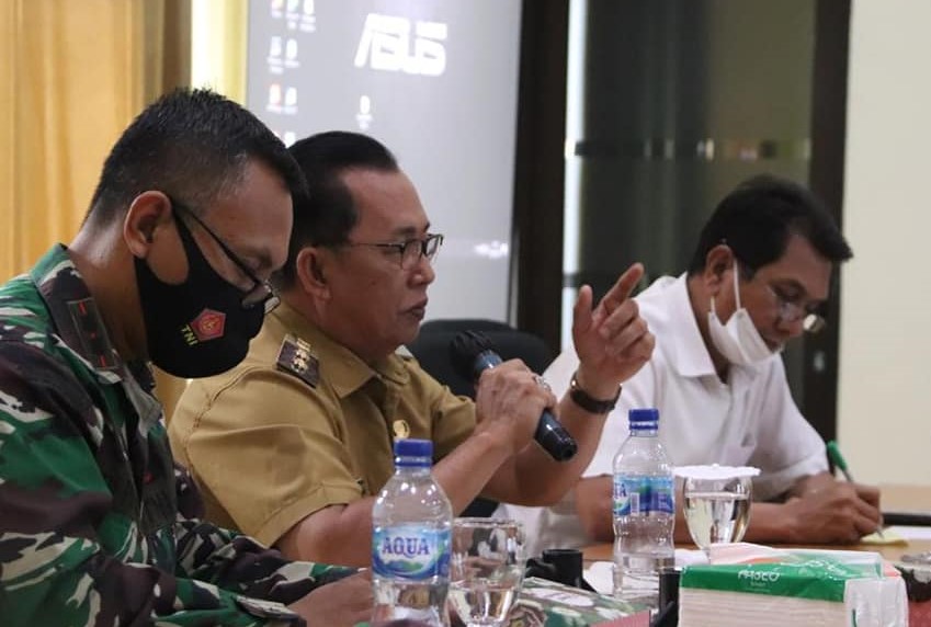 Rapat Koordinasi Terkait Pengendalian Penyebaran Covid 19 di Kab. Tana Tidung