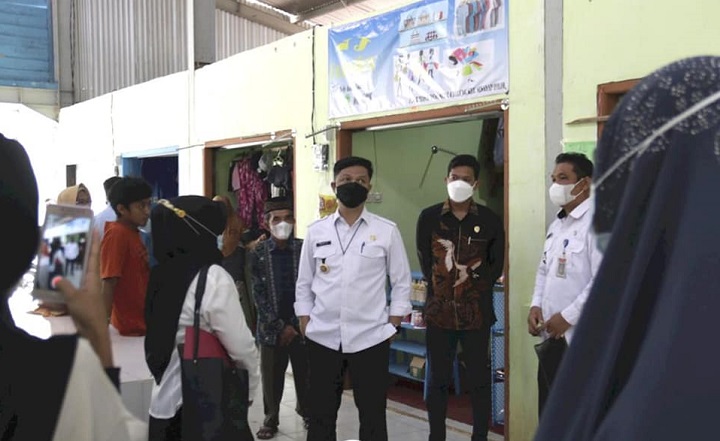 Peninjauan Pasar Sesayap Hilir Oleh Bupati Tana TIdung