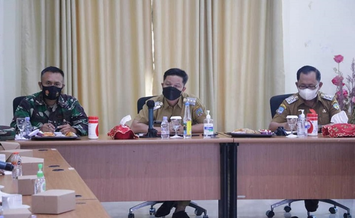 Rapat Koordinasi Percepatan Penanganan Covid-19