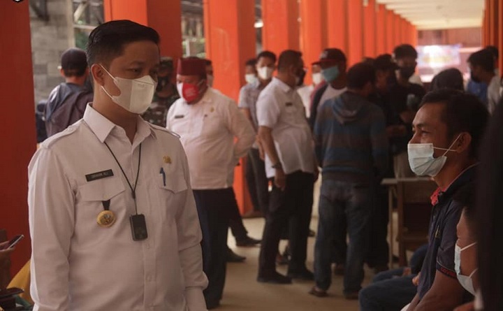 Monitoring Pelaksanaan Vaksinasi Covid 19 di Kabupaten Tana Tidung